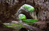 Bulgaristan'da Devetashka mağara.